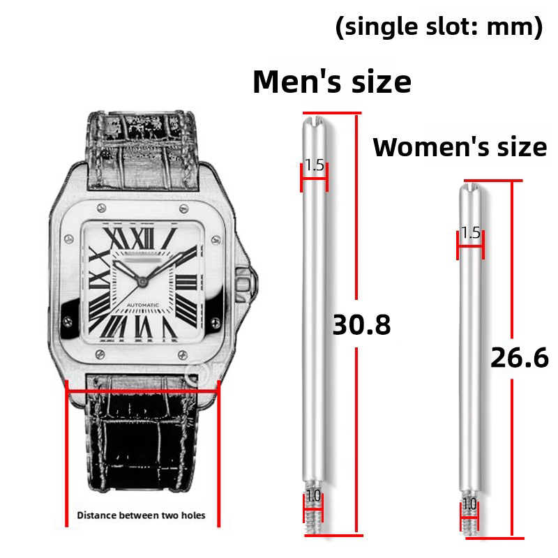 Cartier Watch Santos - Pour Cartier Santos 100 bracelet de