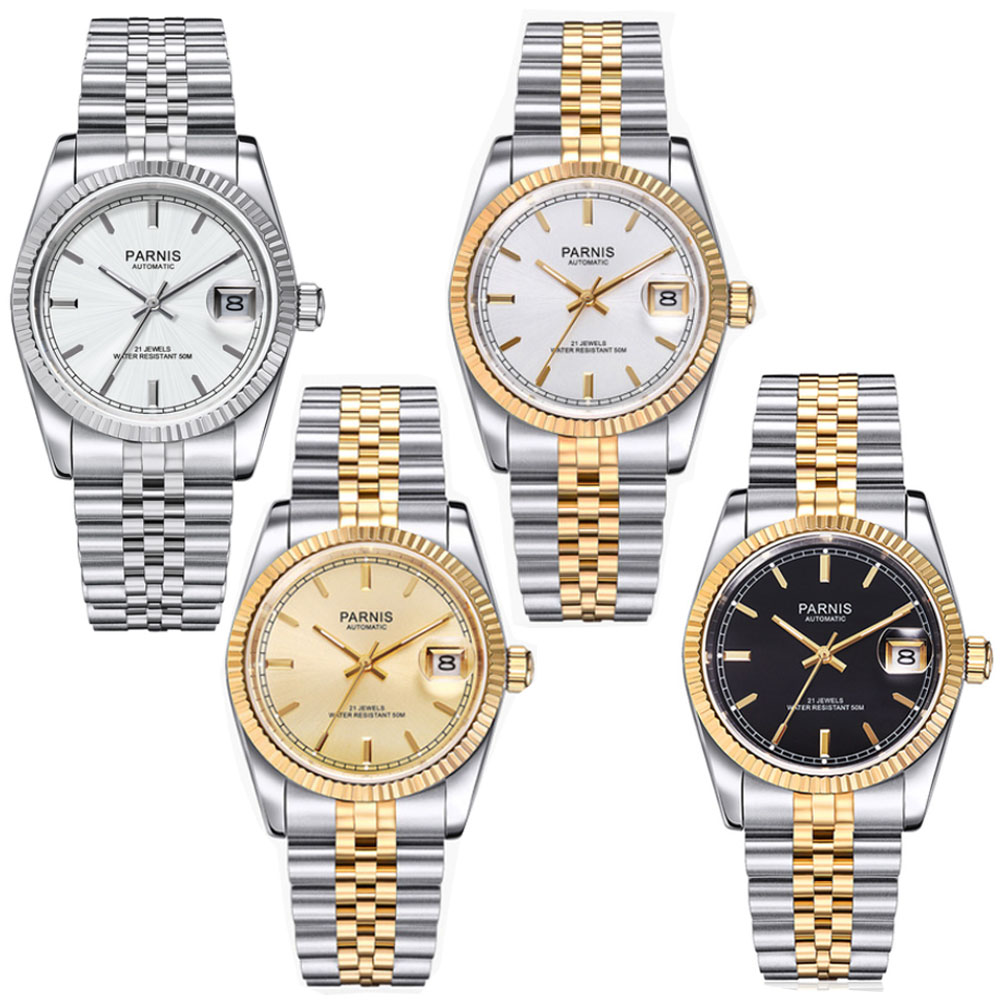 Rolex Watch Datejust - Parnis – montre automatique pour hommes,