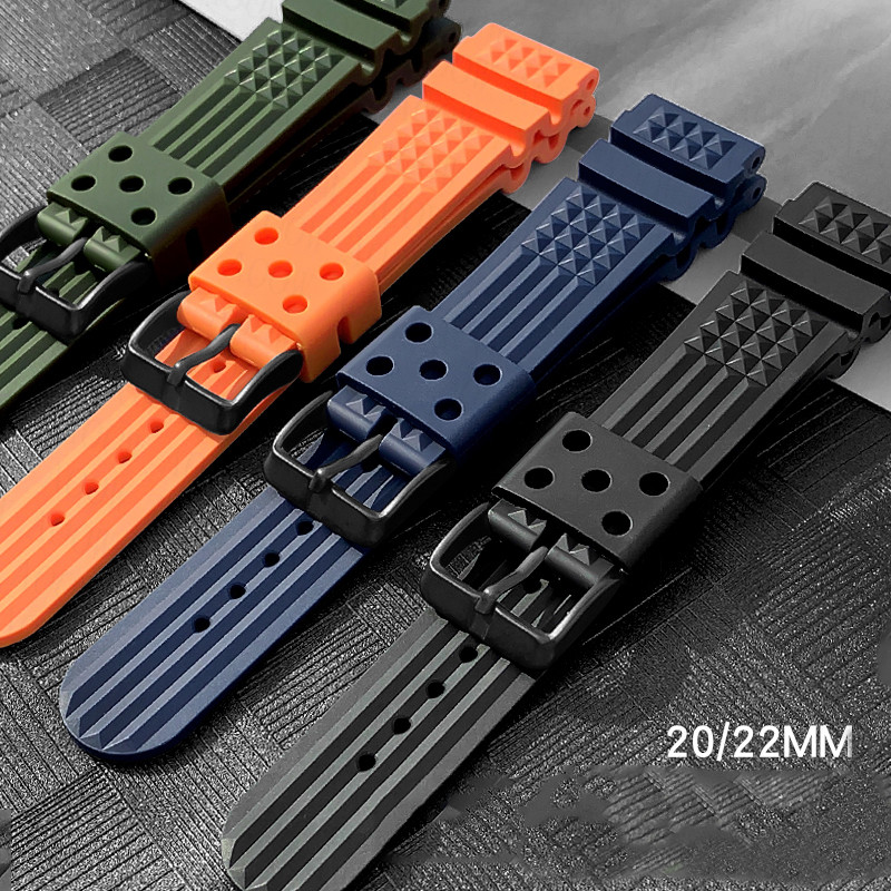 Seiko Watch Prospex - Bracelet en caoutchouc TPU pour Seiko