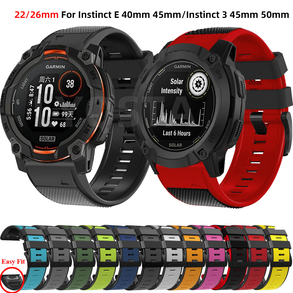 Silicone Watch Band 22Mm - Bracelet de montre Quickfit 22mm 26mm