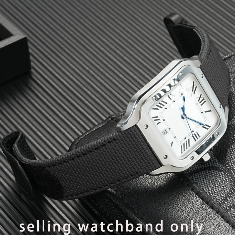 Cartier Watch Santos - Nouveau bracelet de montre en toile