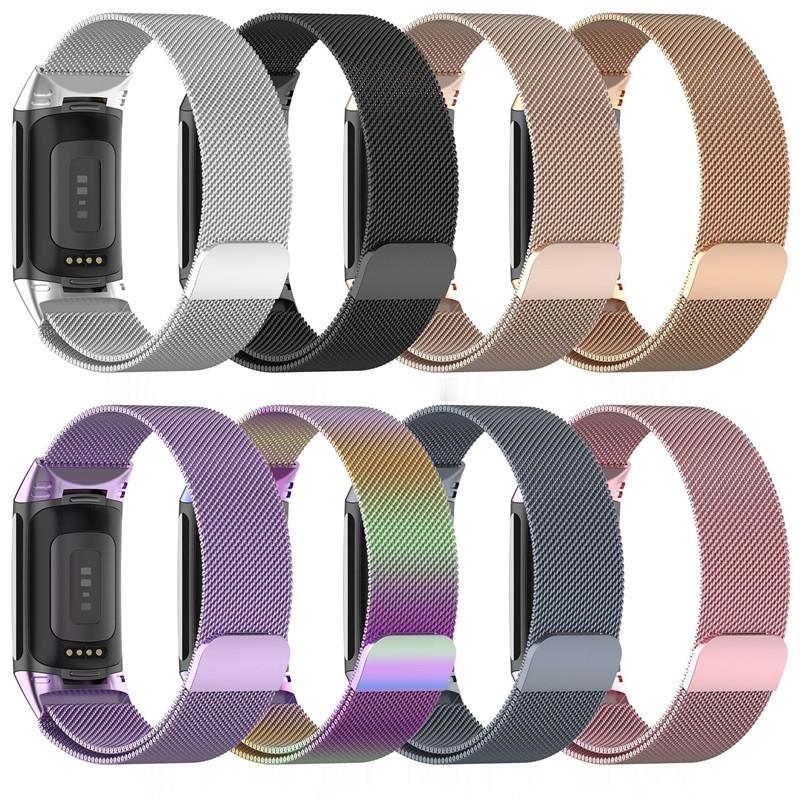 Mesh Strap Metal - Bracelet en métal pour Fitbit Charge