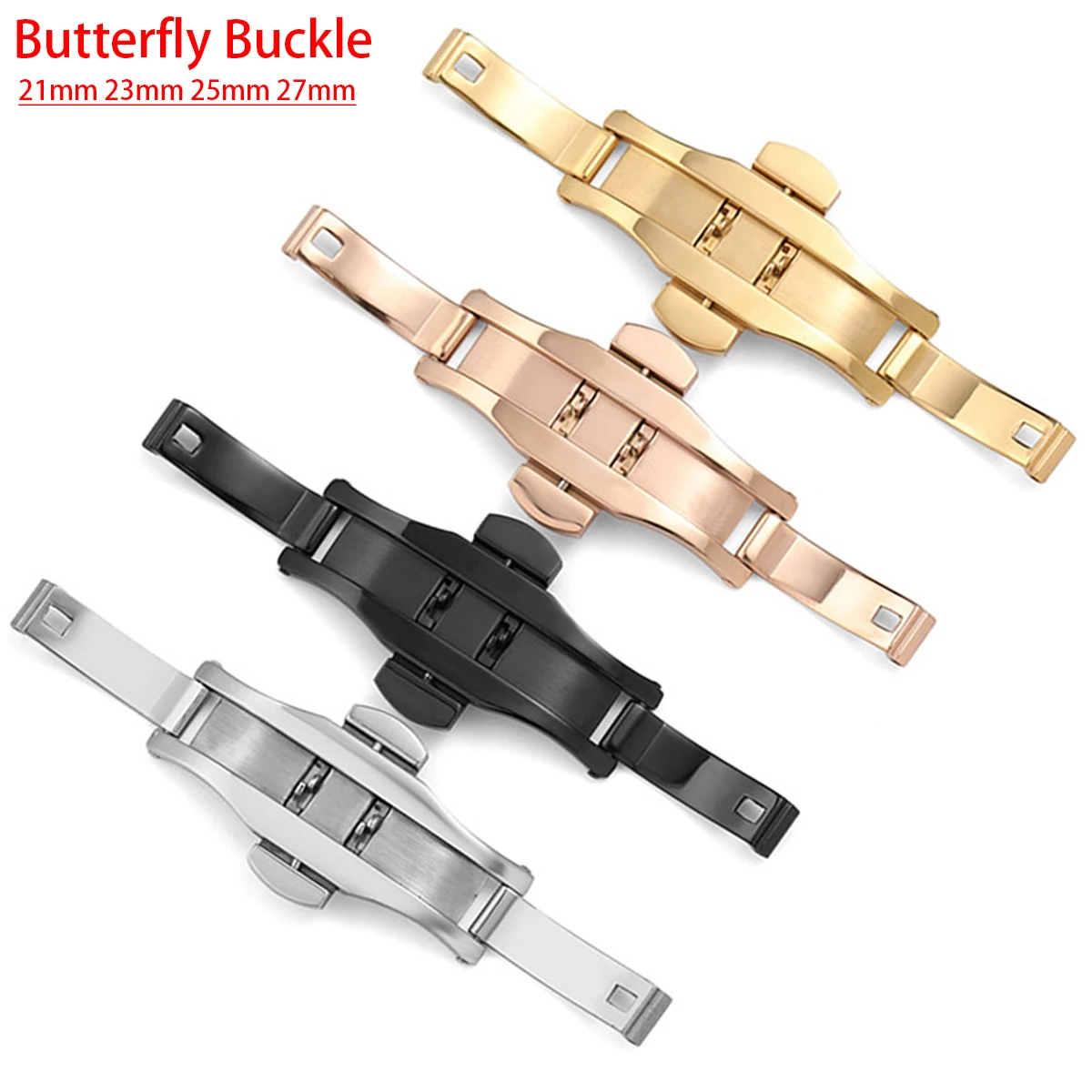 Butterfly Clasp Deployant - Fermoir à double clic pour bracelet