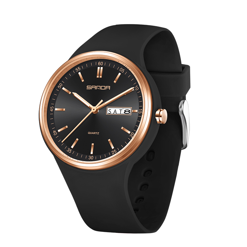 Silicone Band Women - Calendrier de mode haute qualité montre