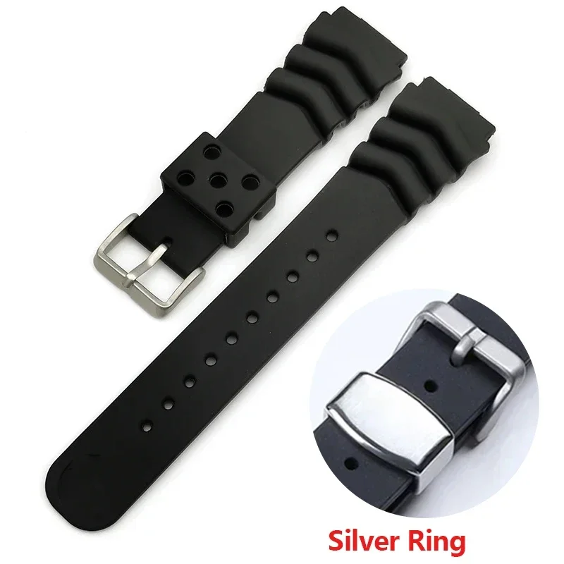Seiko Watch Prospex - Bracelet de montre en résine pour