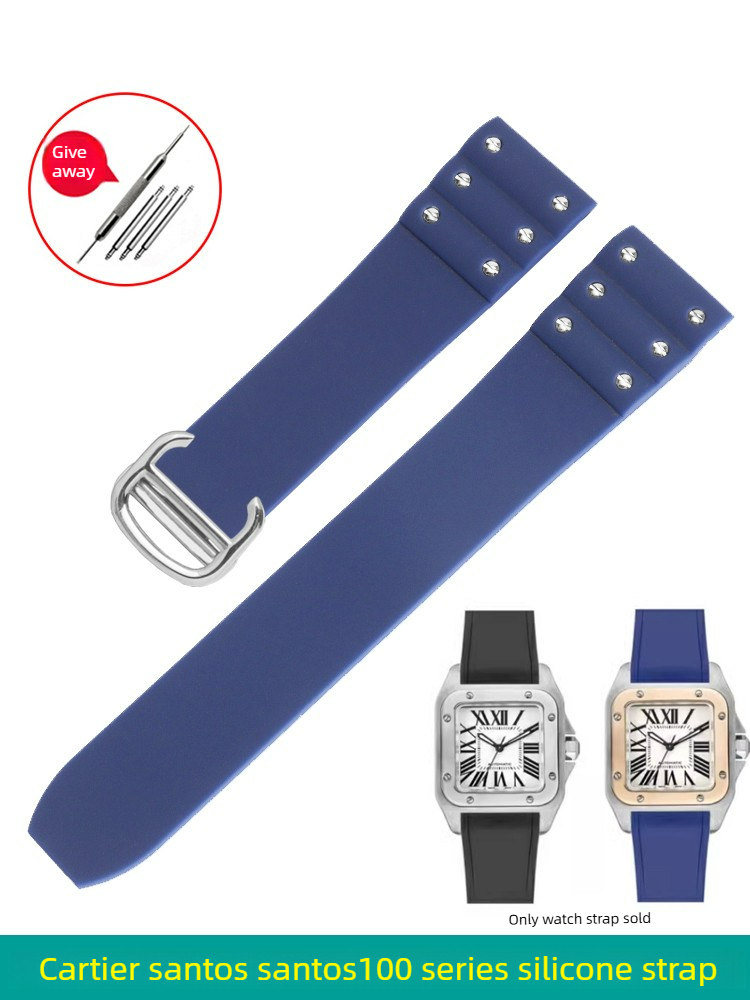 Bracelet de montre en caoutcho - Cartier Watch Santos avis et prix