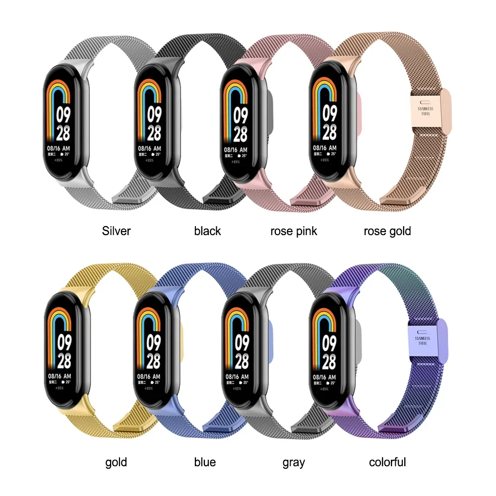 Bracelet en acier inoxydable à - Mesh Strap Metal avis et prix