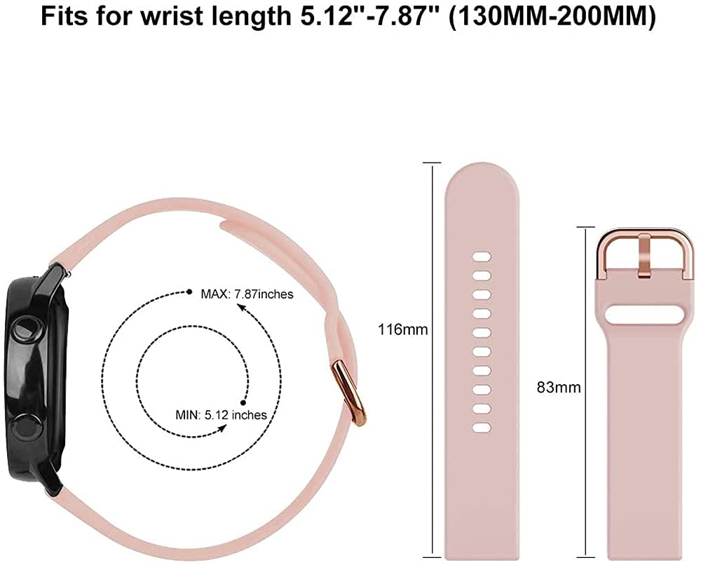 Bracelet de Sport en Silicone  - Silicone Watch Band 22Mm avis et prix