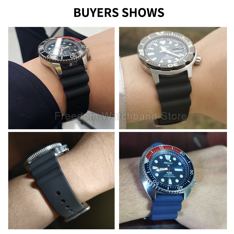 Bracelet de montre en Silicone - Seiko Watch Prospex avis et prix