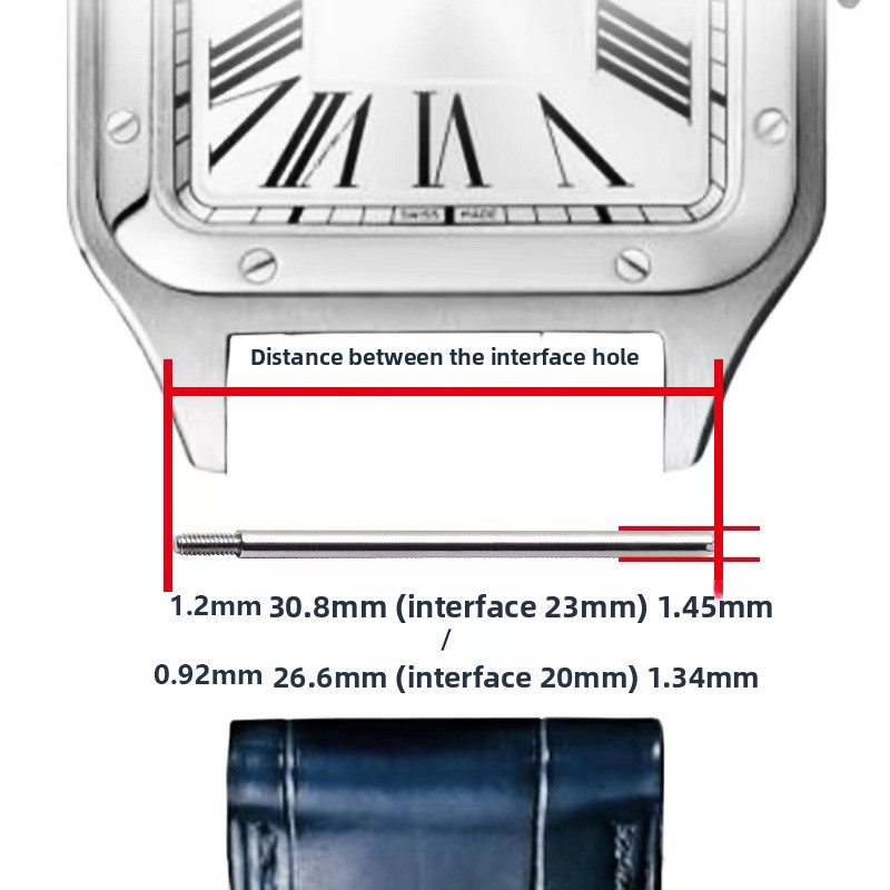 Pour Cartier Santos 100 bracel - Cartier Watch Santos avis et prix