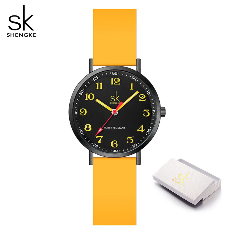 SHENGKE femmes mode bracelet e - Silicone Band Women avis et prix