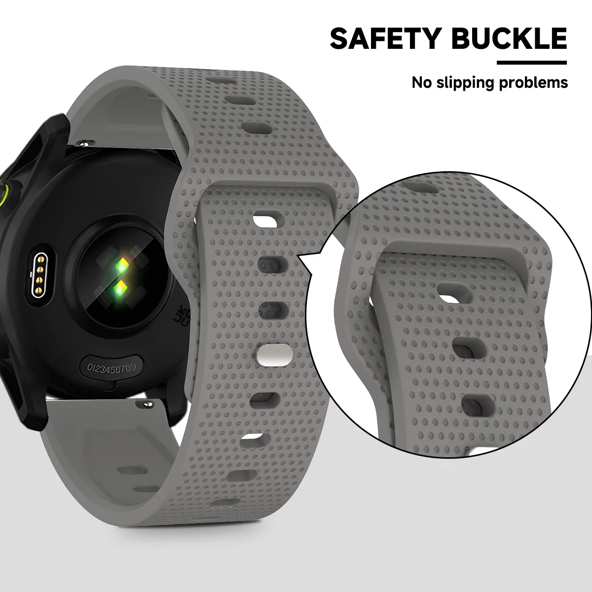 Bracelet de montre en Silicone - Silicone Watch Band 22Mm avis et prix