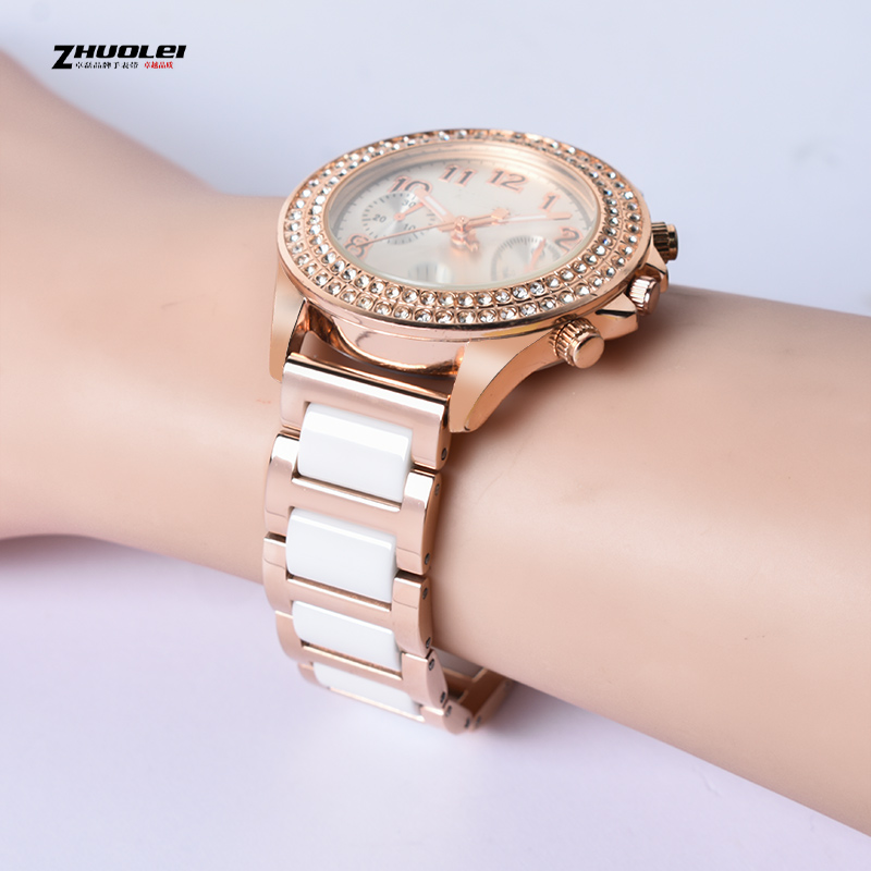 Bracelet de montre en céramiqu - Butterfly Clasp Deployant avis et prix