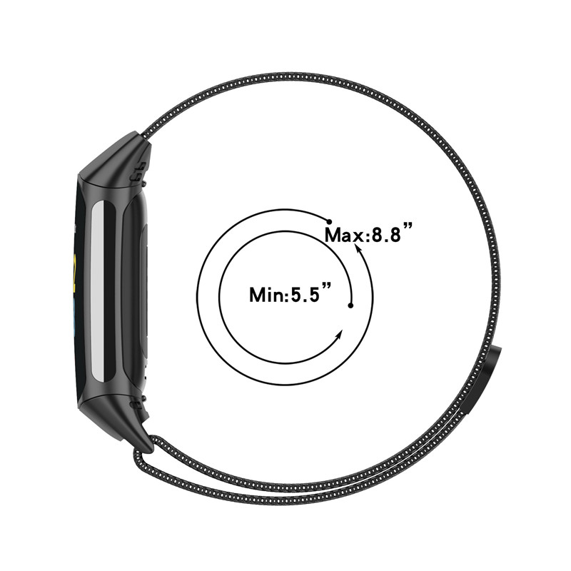 Bracelet en métal pour Fitbit  - Mesh Strap Metal avis et prix