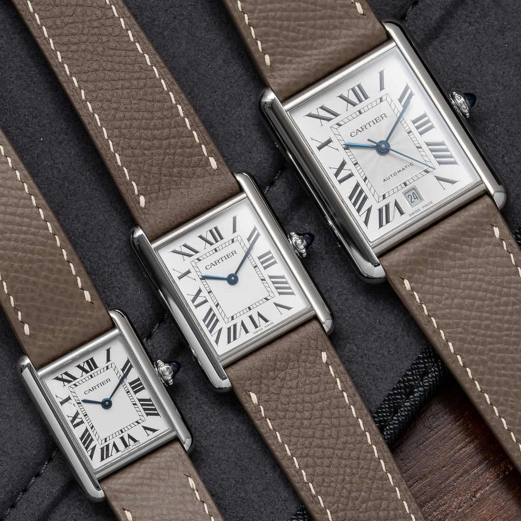 Bracelet de montre en cuir Eps - Cartier Watch Santos avis et prix